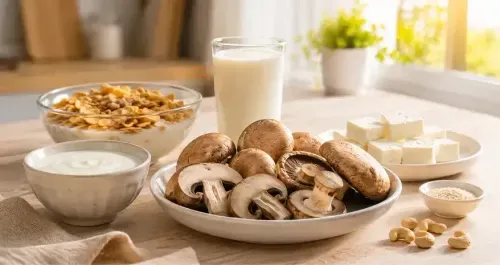 Vitamin D Rich Foods for Vegetarians